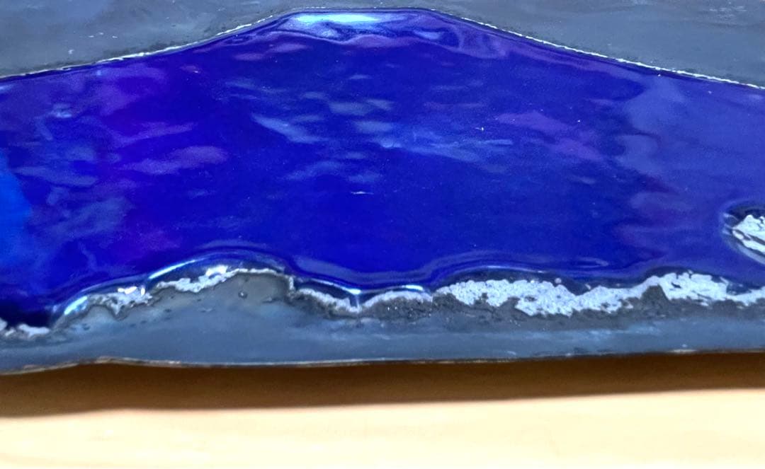 希少 富士山アート メタル陶板レリーフ