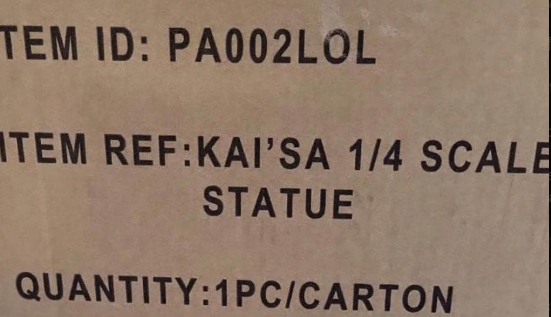 ゲームキャラクター League of Legends KaiSa 1/4 Statue Riot