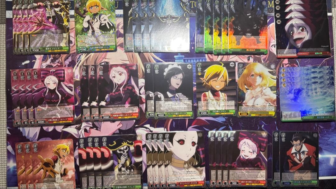 オーバーロード　宝扉デッキ　パーツ付