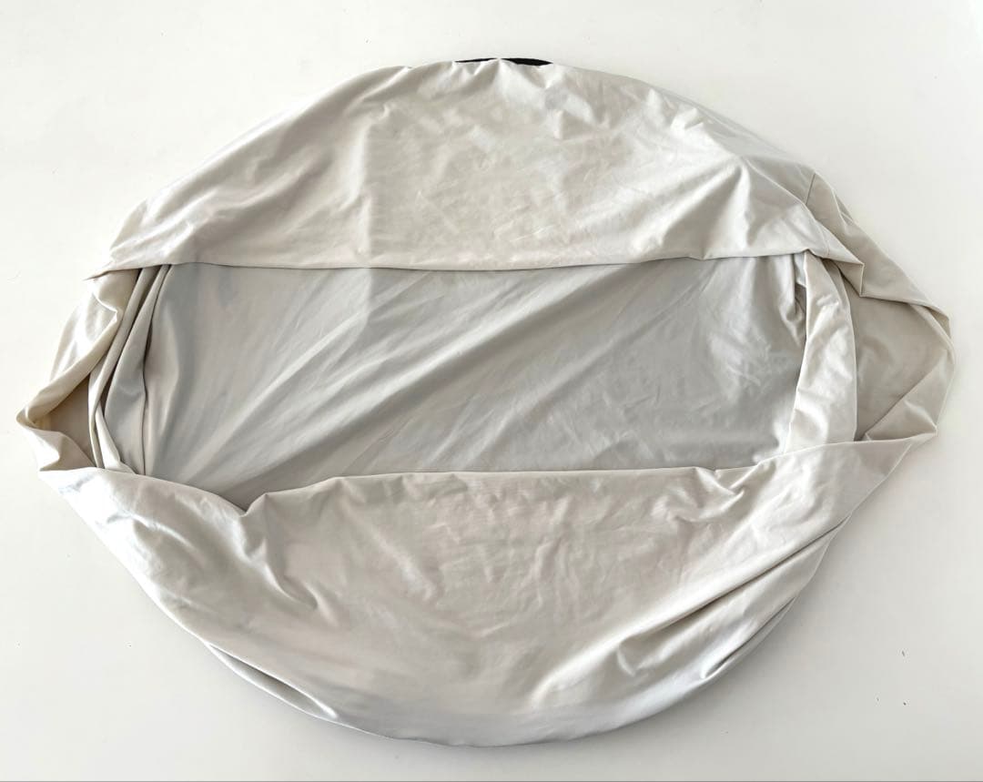 イチリン　マシュマロクッションベッド（カバー型）　カバー付き　ベージュ　XL