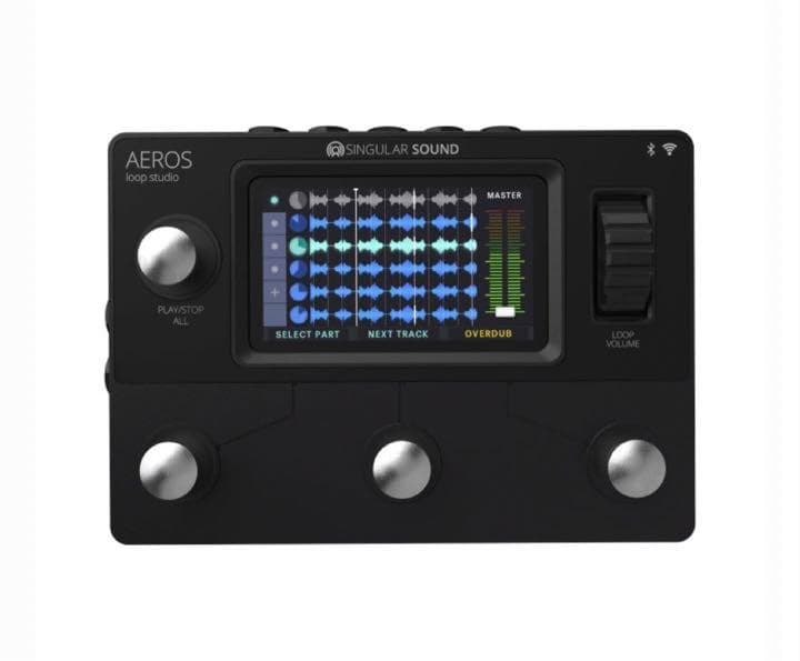 Singular Sound AEROS loop studioルーパーペダル