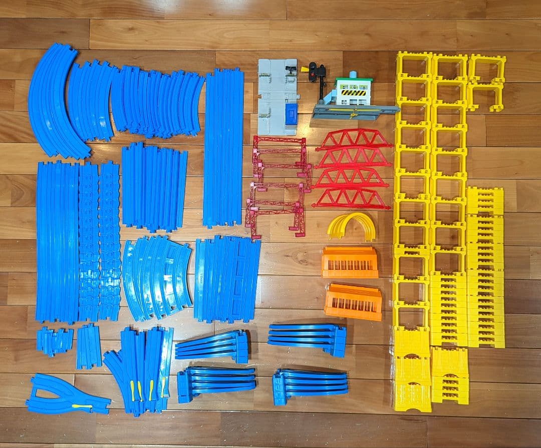 プラレール　レール　情景　橋脚　大量　まとめ売