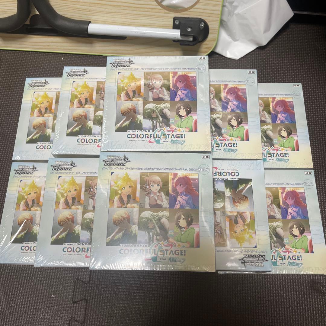 ヴァイスシュヴァルツ プロジェクトセカイ カラフルステージ 未開封品　12BOX