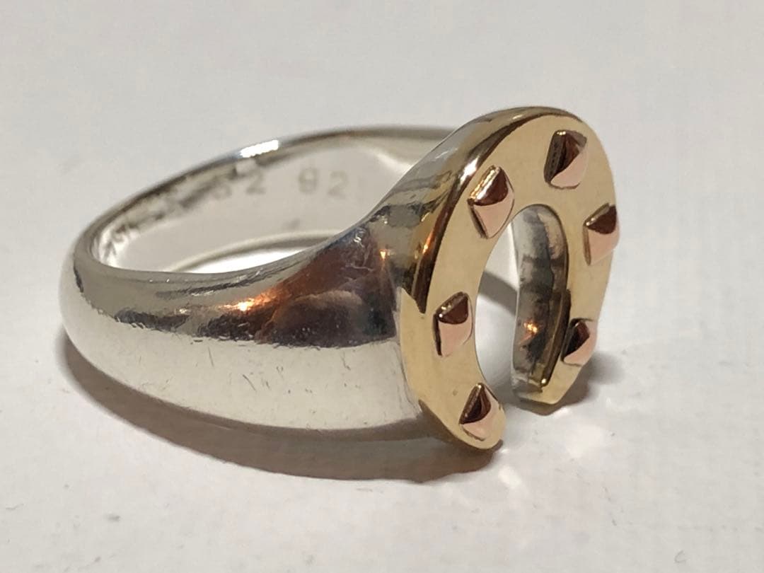 エルメス ホースシューリング シルバー925 ヴィンテージ