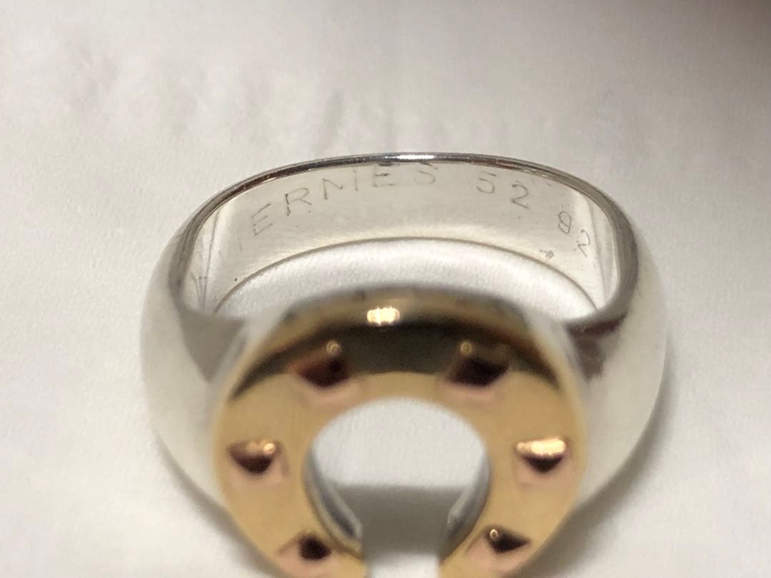 エルメス ホースシューリング シルバー925 ヴィンテージ