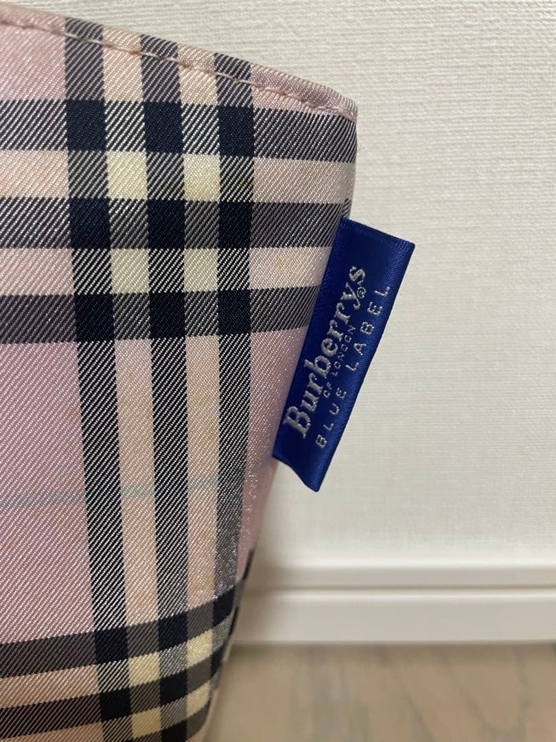 Burberry's Blue Label チェック柄ハンドバッグ