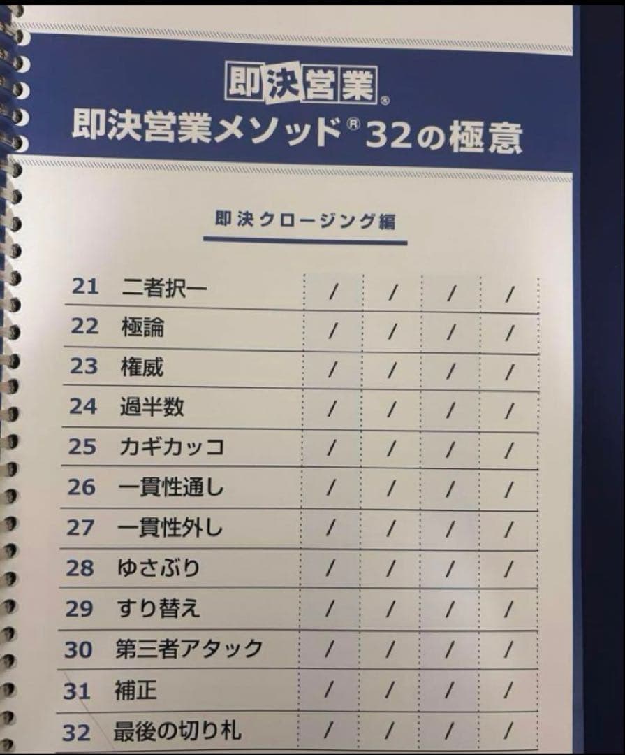 即決営業メソッド32の極意USBテキスト　(マインド編のみ動画映りません)