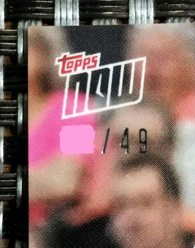 限定49枚 ブルーパラレル☆大谷翔平　Topps カード　シリアルナンバー