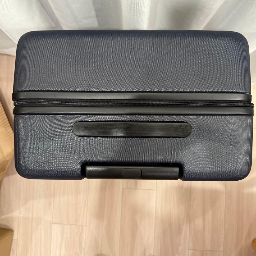 無印良品 ハードキャリーケース スーツケース 廃版 88L ネイビー