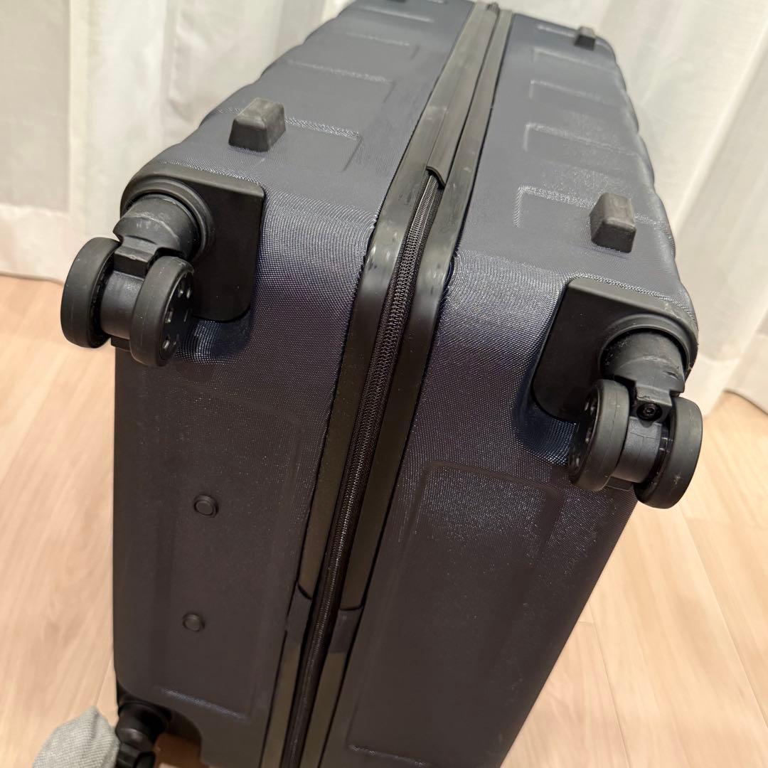 無印良品 ハードキャリーケース スーツケース 廃版 88L ネイビー