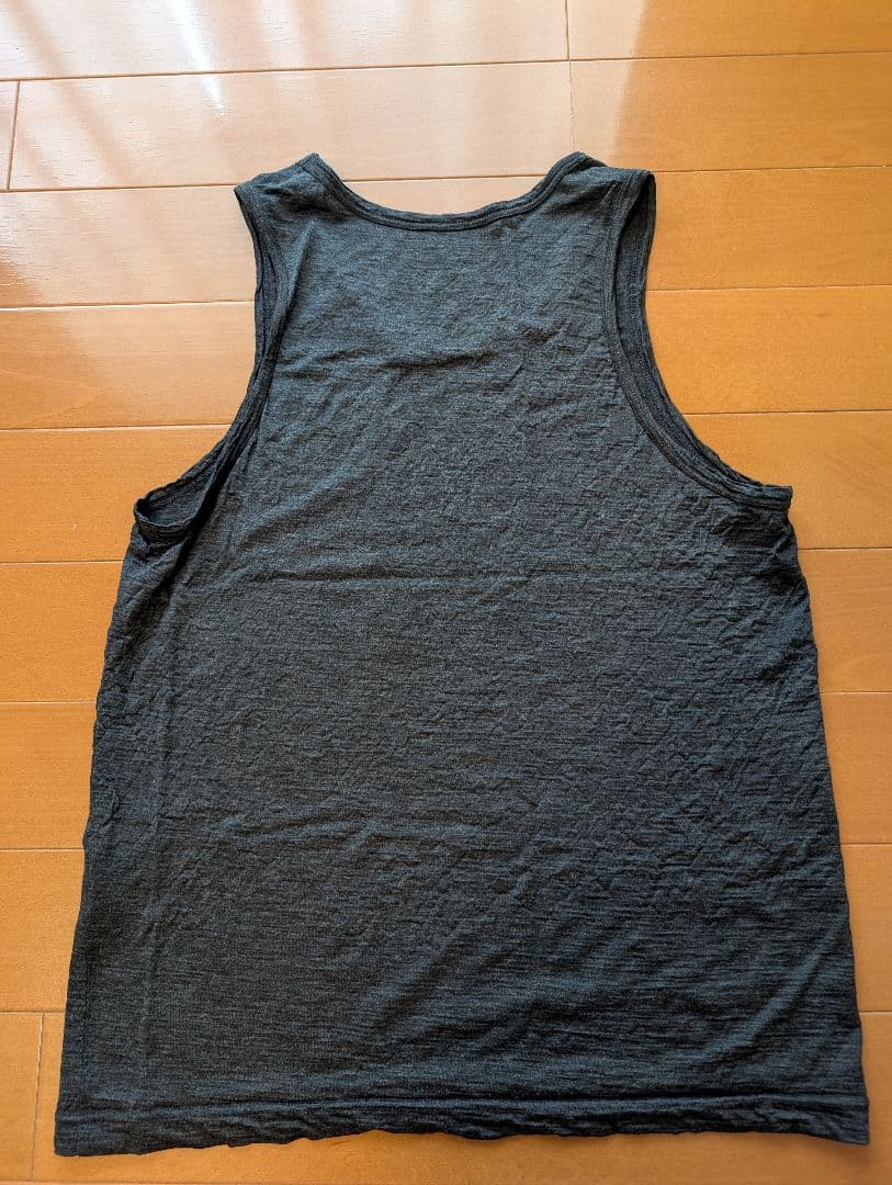 山と道 メリノウール タンクトップ Lサイズ