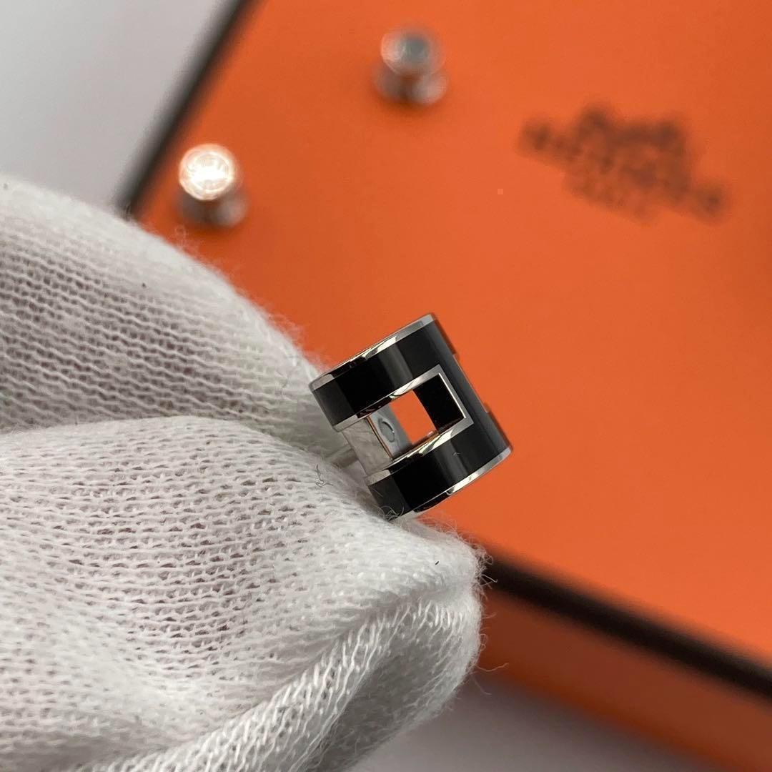 ！新品！　エルメス　保管品　ポップアッシュ　シルバー　ブラック