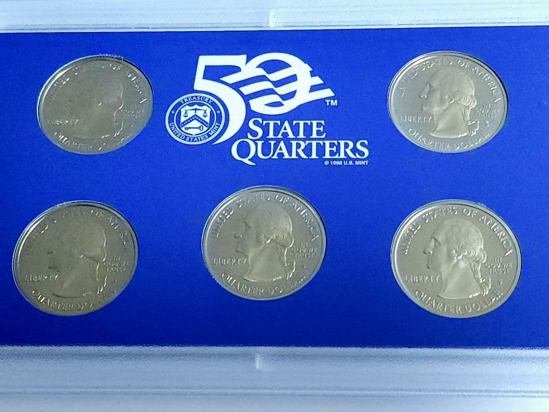 アメリカ合衆国 50州記念銀貨 2003年 シルバー プルーフ 貨幣セット