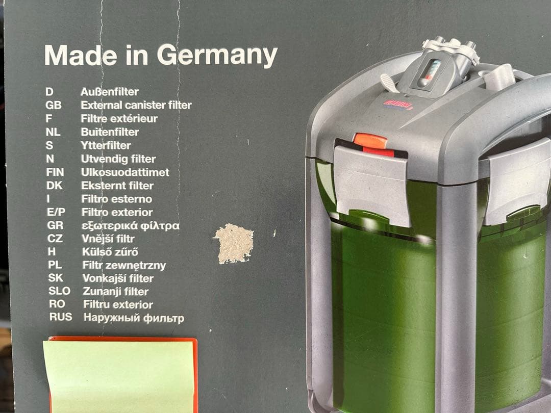 【未使用】エーハイム プロフェッショナル 3 2080 外部フィルター 60Hz