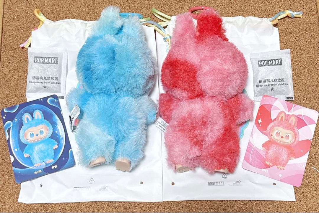 [正規品] ラブブ LOVE HOPE ぬいぐるみペンダント 2個セット