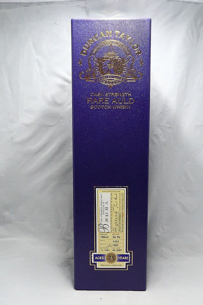 ブローラ(BRORA)１９８１ ２５年ダンカンテイラー社シングルモルトウィスキー