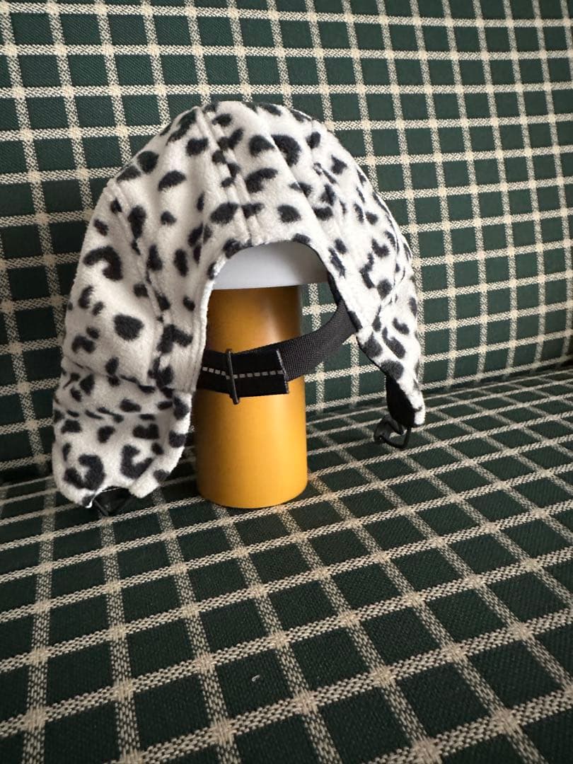 Supreme レオパード柄 フラップ付きキャップ