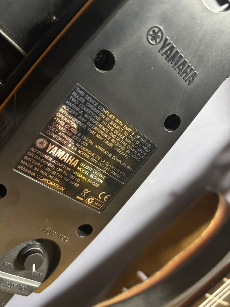 YAMAHA サイレントガットギター SLG-110N 専用ギグバッグ付き