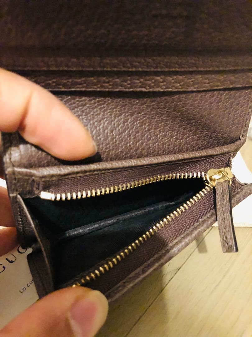 GUCCI 二つ折り財布　オフィディア　GG カードケース ウォレット　超美品