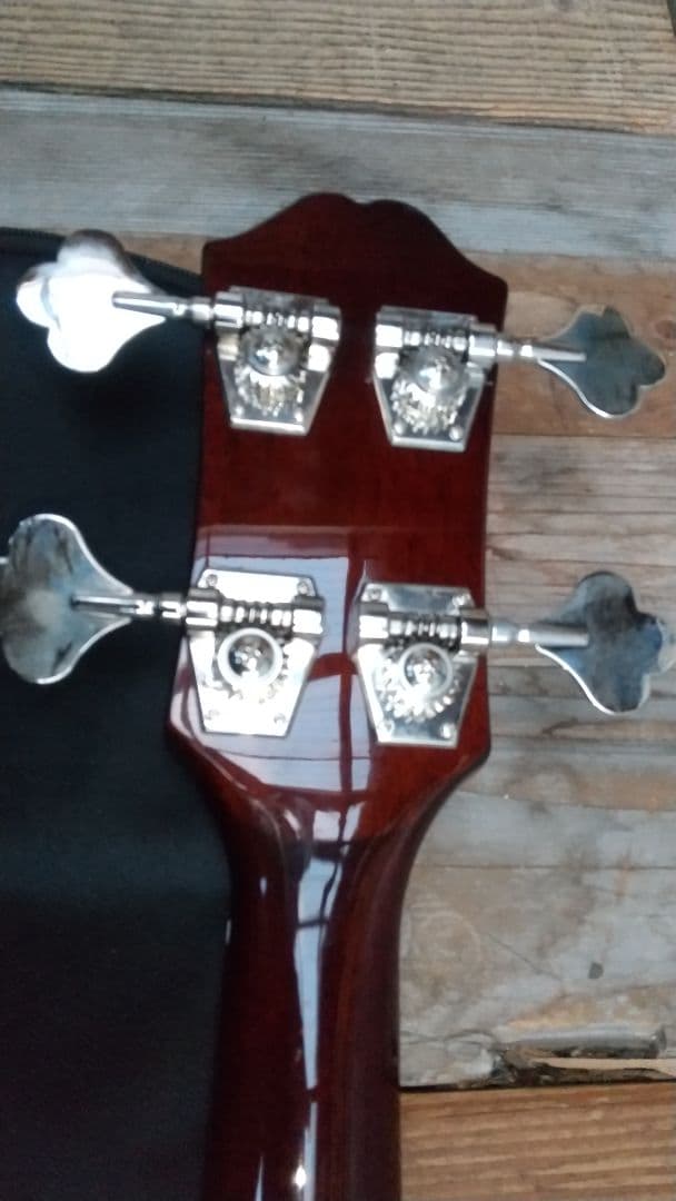 Epiphone Jack Casady Signature レッド ケース付