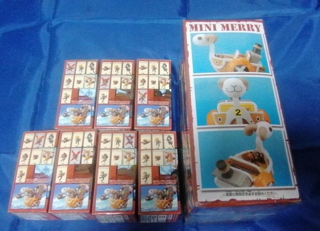 ぺ*)様 ワンピースワールドコレクタブルフィギュアーミニメリー号ATTACKーセ