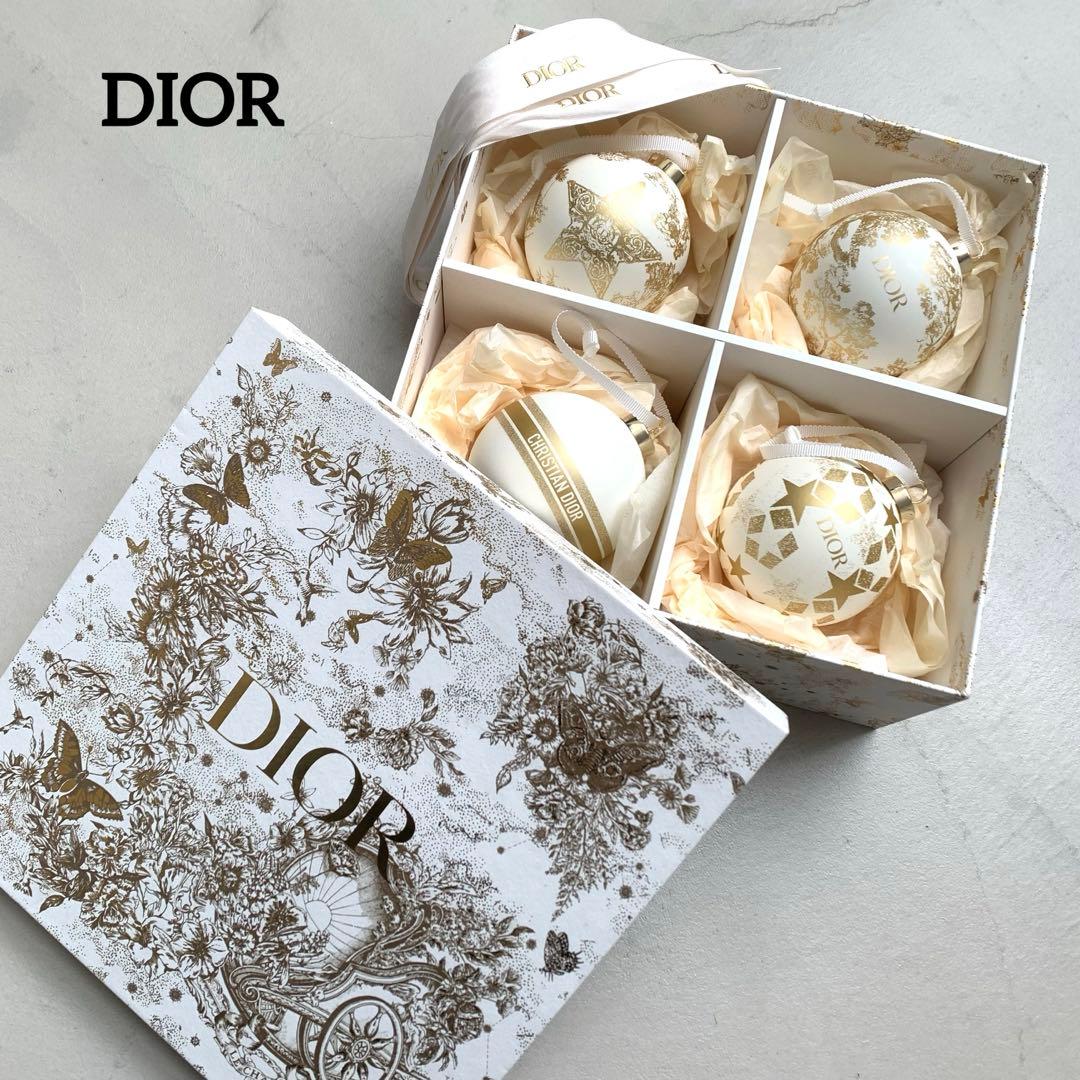 【希少】DIOR/ディオール　クリスマス　ツリー　オーナメント　Xmas 飾り