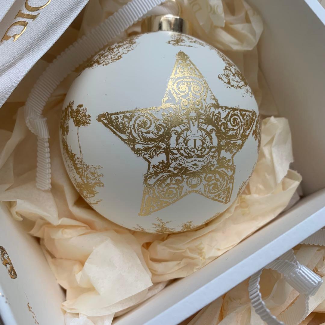 【希少】DIOR/ディオール　クリスマス　ツリー　オーナメント　Xmas 飾り