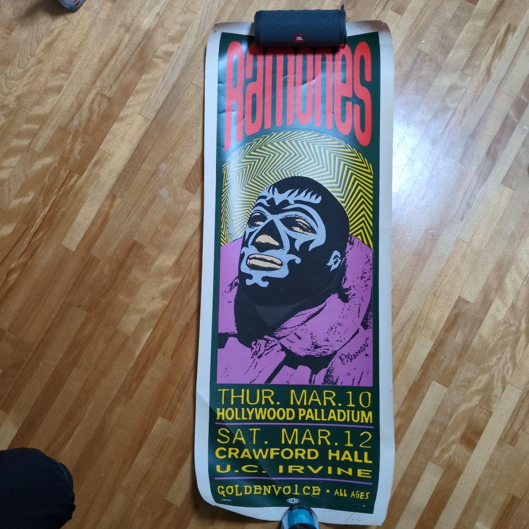 TAZ Ramones 1994 シルクスクリーンポスター