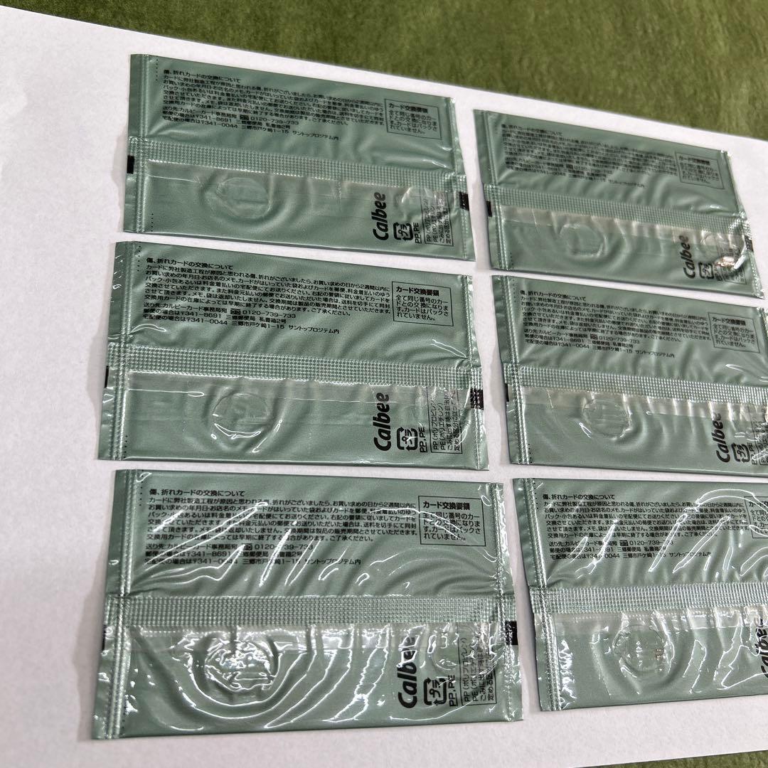 Calbee 2006年プロ野球チップス第3弾 6パック