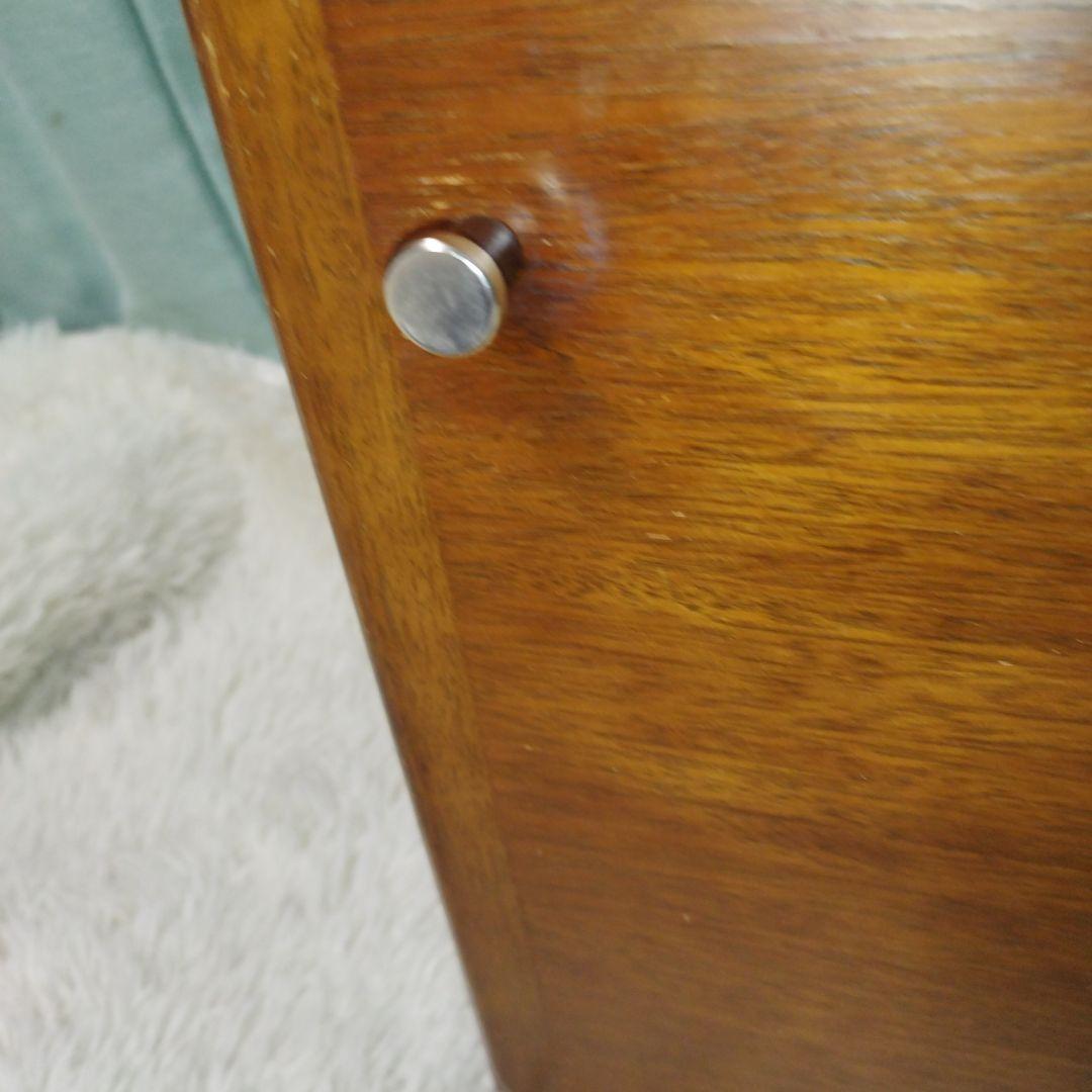 レトロ　木製　電話台 引き出し付き　ラック