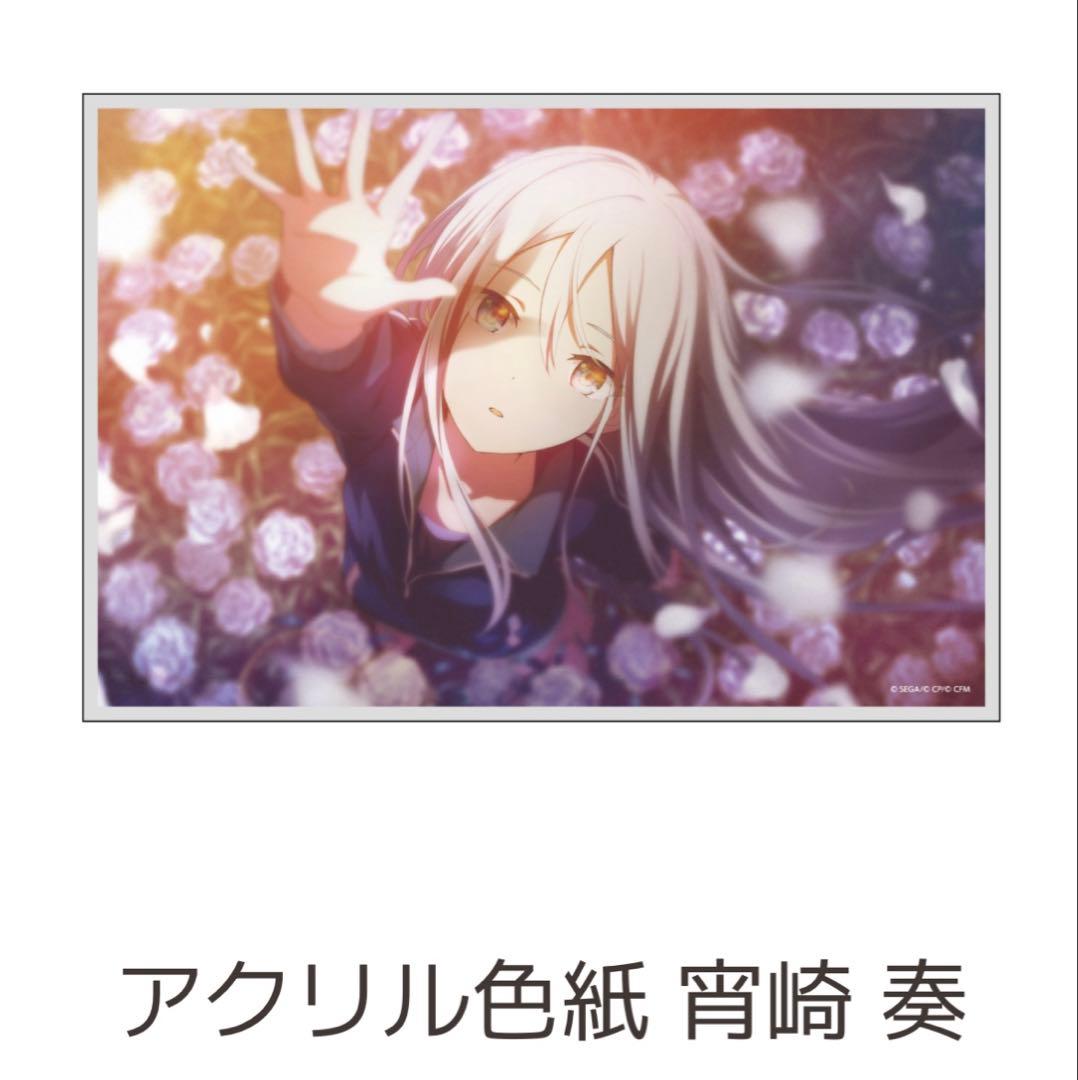 【最安値】プロセカ 宵崎奏 はぴこれ くじ アクリル色紙A