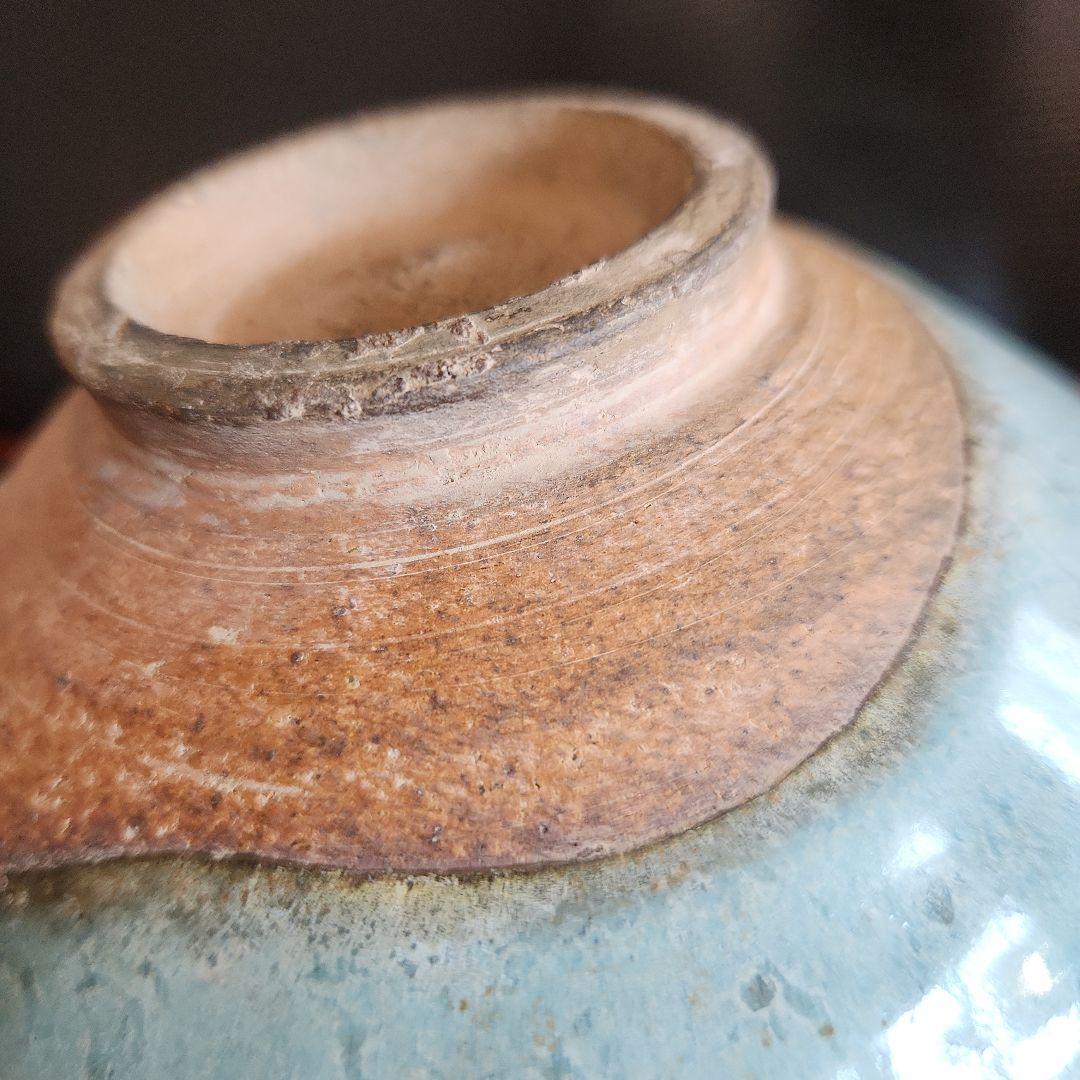 中国鈞窯　菓子噐　箱付き