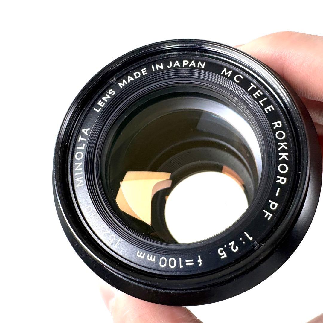 レンズ(単焦点) MINOLTA MC TELE ROKKOR-PF 100mm F2.5