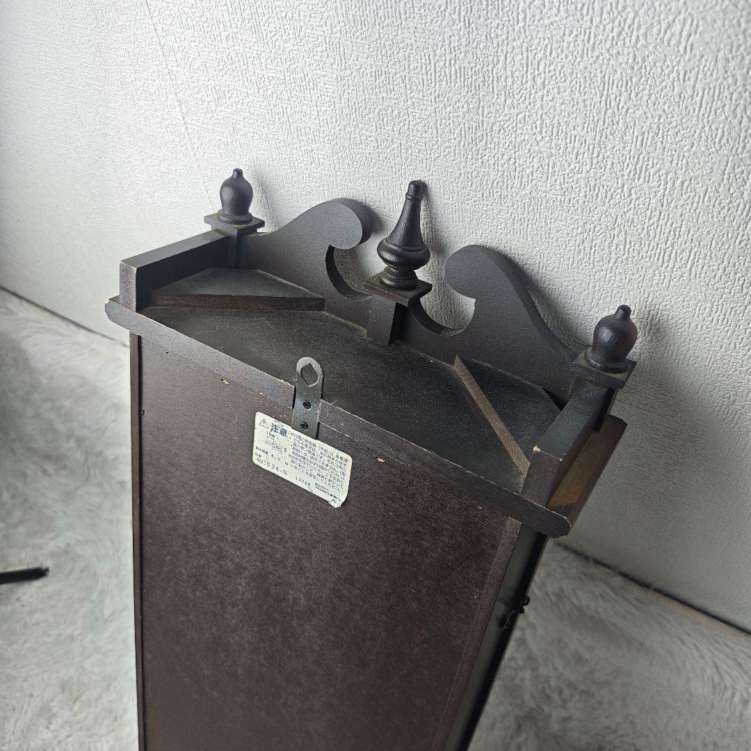 【超貴重・美品】CITIZEN 振り子時計 クラシック ブラウン 動作確認OK