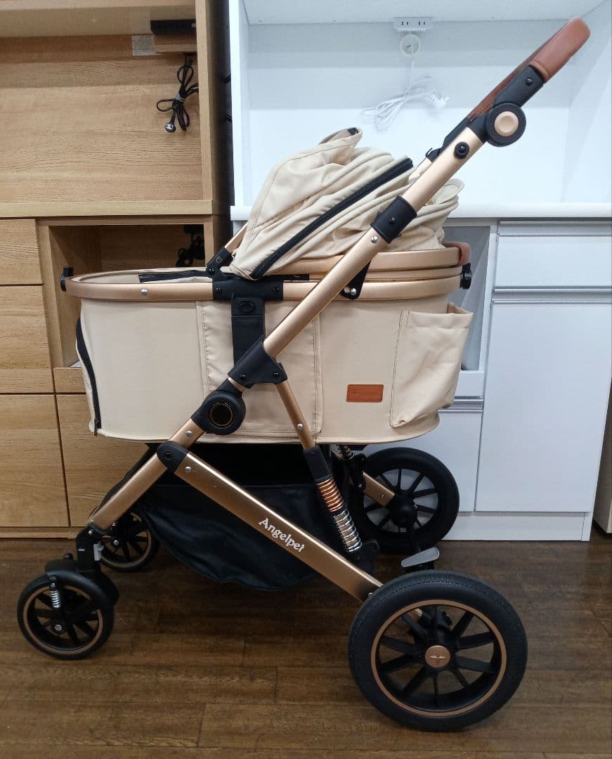 エンジェルペット　ペットカート　AP-S3　分離型折りたたみ式　お散歩バッグ付