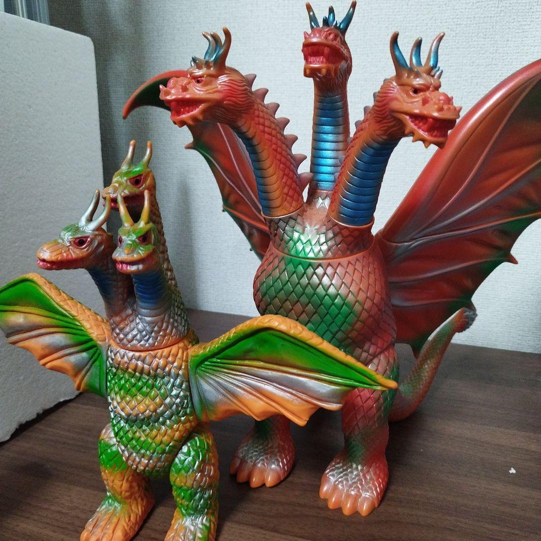 マルサン　キングギドラ　ソフビ　450サイズ　ジャイアント　always