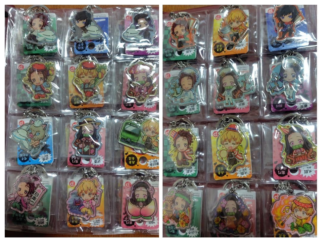【新品未開封】被りなし316個セット 鬼滅の刃ご当地キーホルダー メタル
