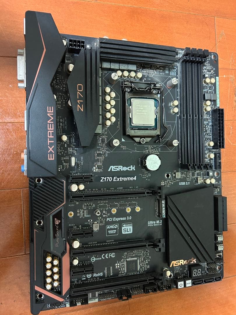 Intel Core i7 6700k+z170+gt1030+メモリ8gb×2