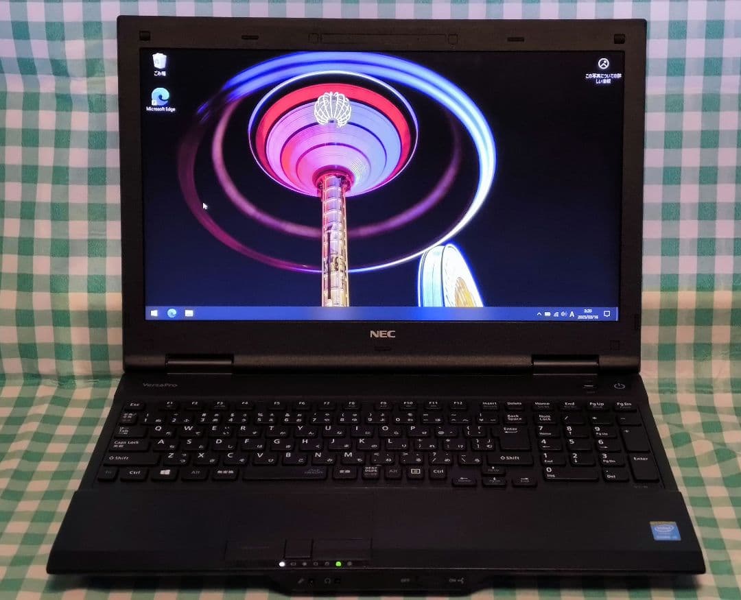 NEC VersaPro PC-VK26TLNL74ZN ノートPC。