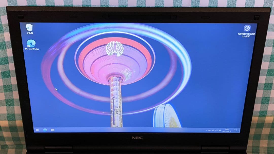 NEC VersaPro PC-VK26TLNL74ZN ノートPC。