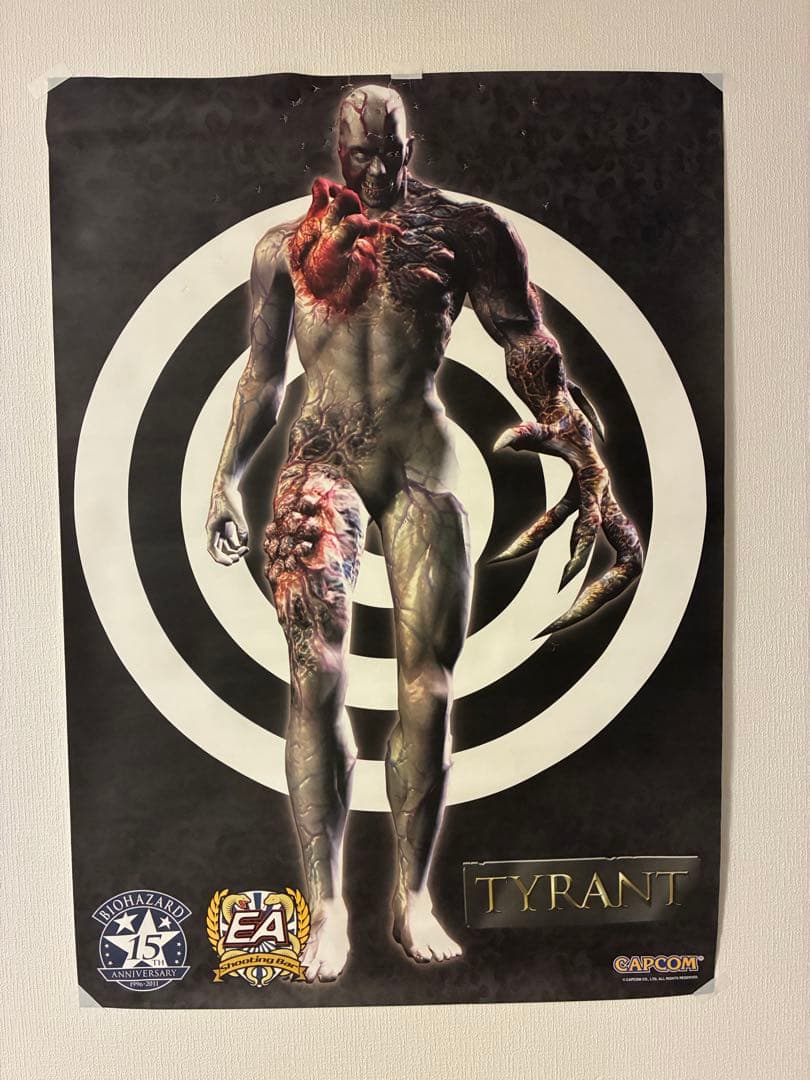 ★希少★ バイオハザード タイラント　ポスター　15周年　シューティングバーEA