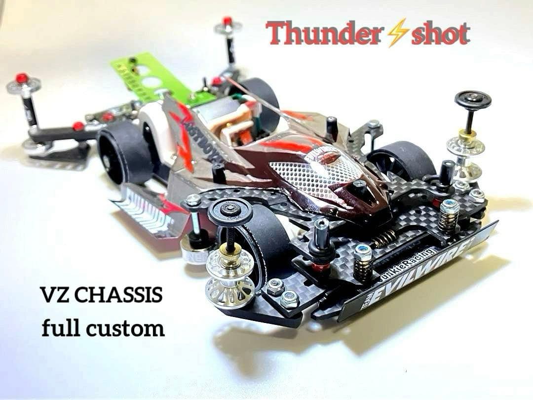 ミニ四駆　完成品　VZシャーシ　サンダーショット