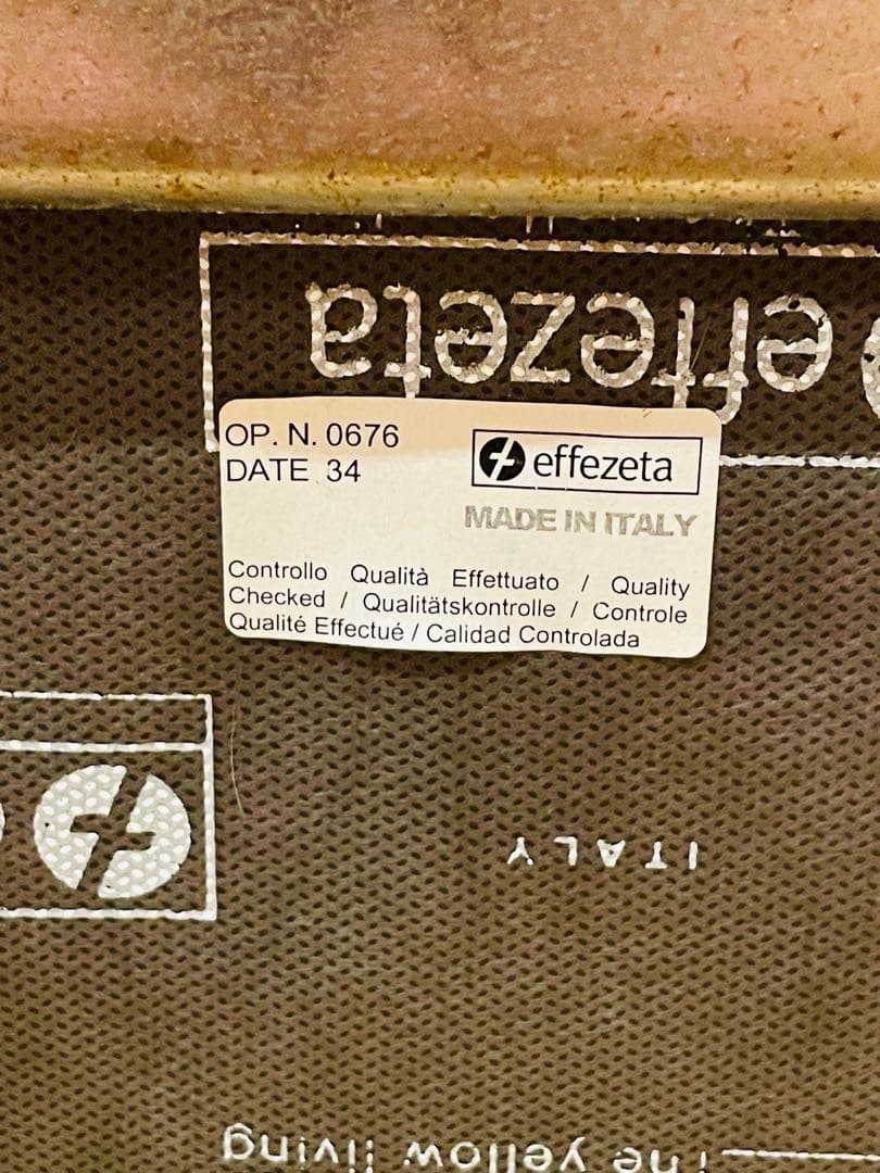 イタリアン家具 Effezetaエフェゼッタダイニングテーブル 引き取り限定品