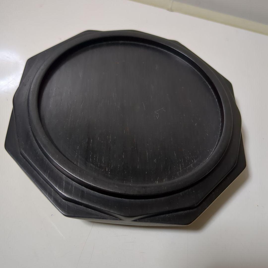 煎茶道具 黒檀/ 台 香道人