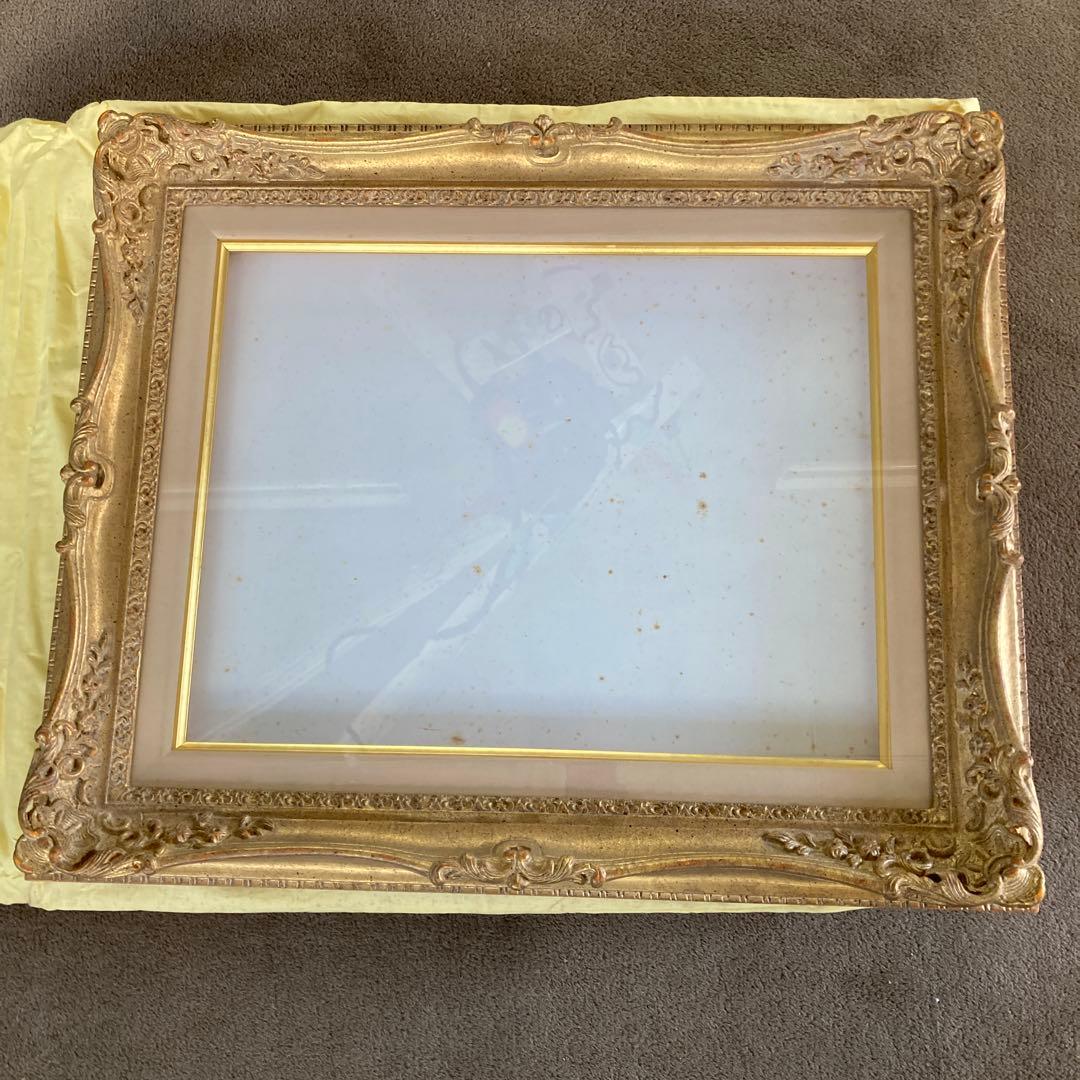 c*4様 P10号 油彩額縁 ゴールドフレーム 渋みのある金色 アートフレーム