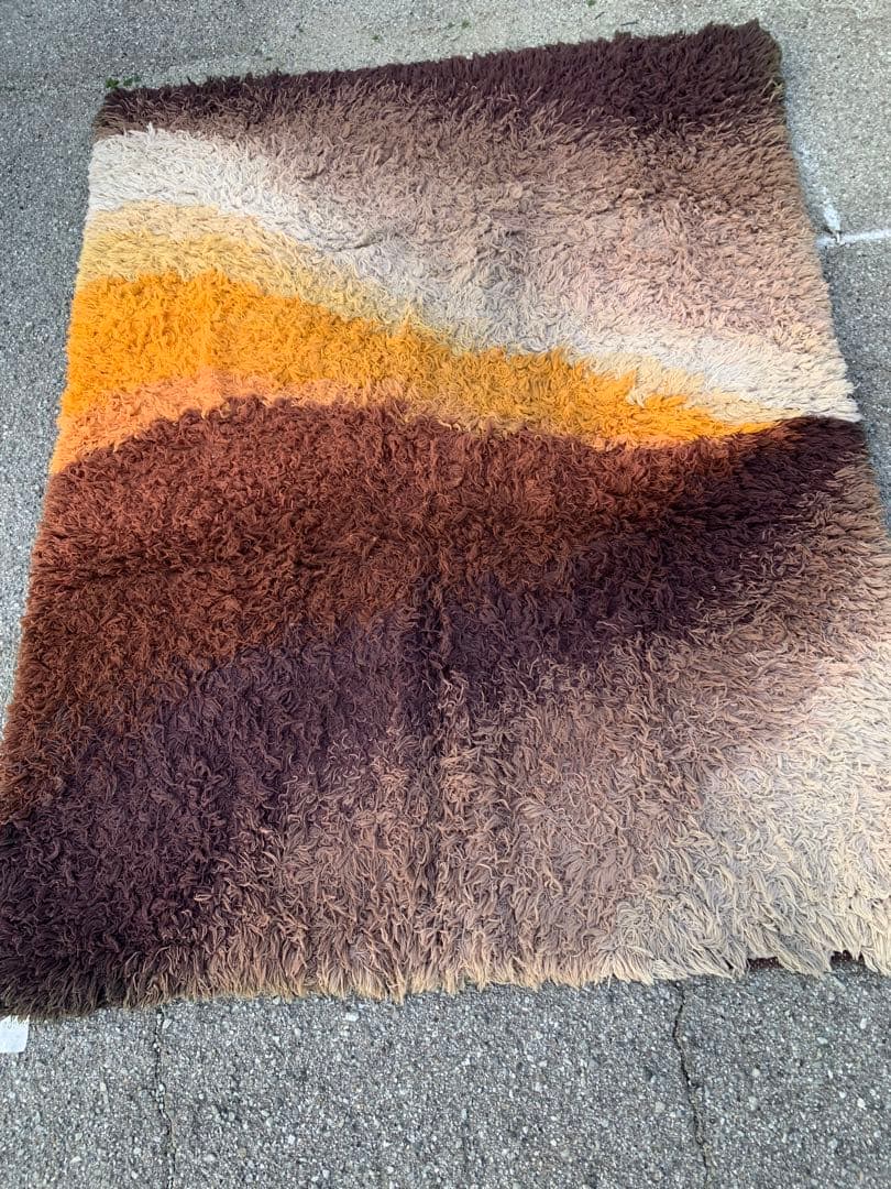 ヴィンテージ　ラグ（年代不明）