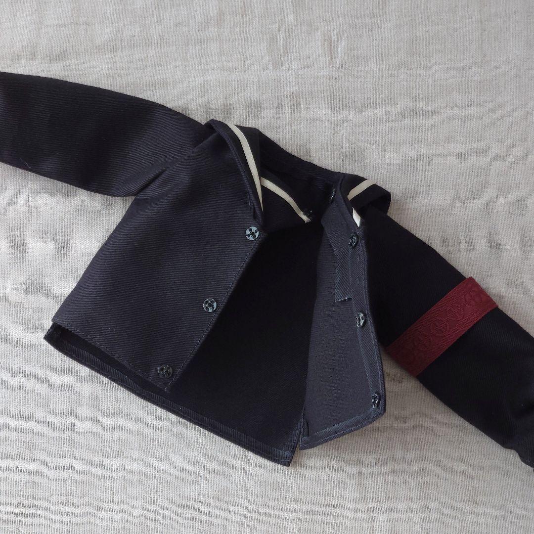 ドール用　衣装(ブラック)　アウトフィット　1/4サイズ　ハンドメイド