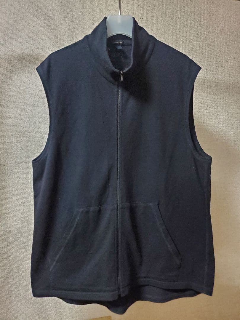 COMOLI シルクネップジャージベスト 3