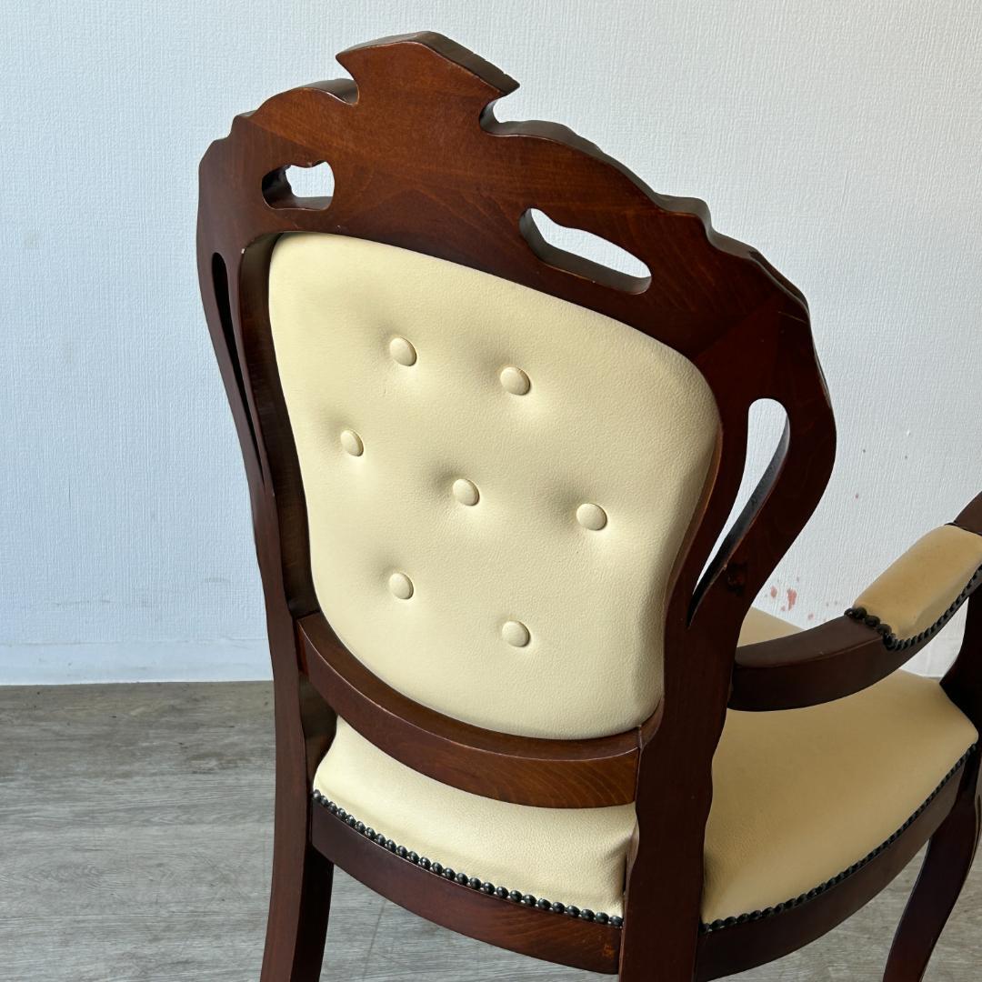 イギリス アンティーク家具 アーム チェア 1970年頃 862A