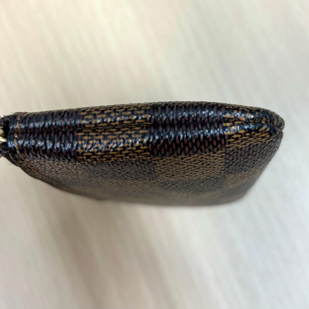 【美品】ルイヴィトン ダミエ N62658 CT0163ポシェットクレ 小銭入れ